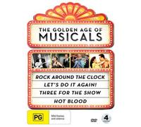The Golden Age of Musicals - 4-DVD Set ( Rock Around the Clock / Let's Do It Again! / Three for the Show / Hot Blood ) [ Origine Australiano, Nessuna Lingua Italiana ]