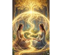 The Golden Connection: A Spiritual Journal: Lined Notebook for Heart Chakra Meditation, Divine Feminine Energy, Sisterhood, and Spiritual Healing - 120 Pages for Your Journey