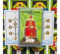 The GOLDEN DAWN Tarot Cards Deck Esoteric Telling us games systems GD78