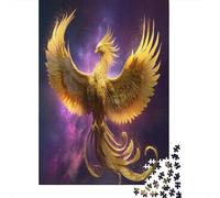 The Golden Fenice Spreads Its Wings And Rises 70x50cm/1000pcs - Puzzle Per Adulti GioGattotolo Fai-da-te
