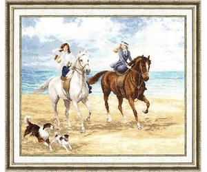 The Golden Fleece Sewing Cross-Stitch Kit Sea Walk. Wonderful Moment