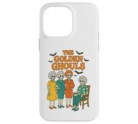 The Golden Ghouls Scheletro Pipistrelli Retro Divertente Spooky Custodia per iPhone 14 Pro Max