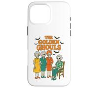The Golden Ghouls Scheletro Pipistrelli Retro Divertente Spooky Custodia per iPhone 16 Pro Max