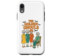 The Golden Ghouls Scheletro Pipistrelli Retro Divertente Spooky Custodia per iPhone XR