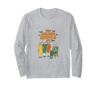 The Golden Ghouls Scheletro Pipistrelli Retro Divertente Spooky Maglia a Manica