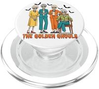 The Golden Ghouls Skeleton Halloween Idea Divertente PopSockets PopGrip per MagSafe