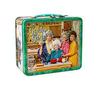 The Golden Girls Cast Retro Metal Tin Lunch Box Tote | Toynk Exclusive
