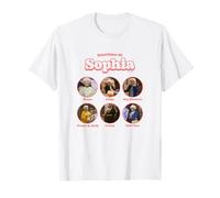 The Golden Girls Iconic Emotions Of Sophia Vintage Portraits Maglietta