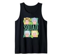 The Golden Girls Illustrated Squad Character Grid TV Show Canotta