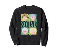 The Golden Girls Illustrated Squad Character Grid TV Show Felpa
