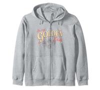 The Golden Girls In My Golden Era Faces Outline Logo Felpa con Cappuccio