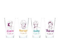 The Golden Girls Personalità 16-Ounce Pinta Occhiali Set Di 4