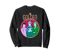 The Golden Girls Retro Colorful Illustration TV Show Felpa