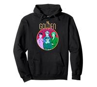 The Golden Girls Retro Colorful Illustration TV Show Felpa con Cappuccio