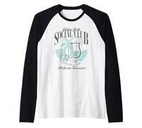 The Golden Girls Social Club I'll Get The Cheesecake! Retro Maglia con Maniche Raglan
