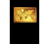 The Golden Picture of the World: A5 squared notebook with margins in a beautiful hard cover | for school pupils and students | 160 pages