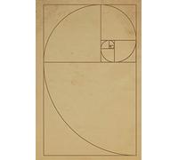 The Golden Ratio Notebook: 6" x 9" lined blank college ruled notebook, journal or diary, 120 pages