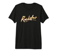 The Golden Rockstar Future Rock Star Gold Tee Bambino e Ragazza Maglietta Premium