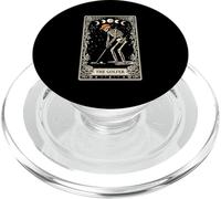 The Golfer Tarocchi Scheletro Vintage Golf Dark Gothic Moon PopSockets PopGrip per MagSafe