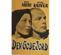 The Good Earth Paul Muni Luise Rainer Walter Connolly 1937 programma cinemato...