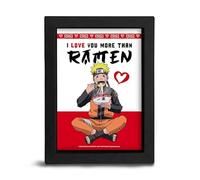 THE GOOD GIFT - NARUTO SHIPPUDEN Cornice Kraft I LOVE YOU MORE THAN RAMEN