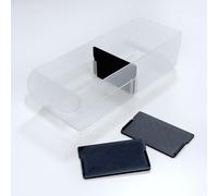 The Good Idea Divisori per cassetti compatibili con cassetti Akro Mils | Divisori in plastica nera per bidoni di ricambio | Craft Garage Hardware Makeup (confezione da 24 per cassetti piccoli)