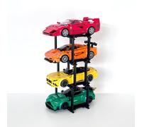 The Good Idea Supporti espositivi per veicoli per LEGO Speed Champions - Organizer elegante con espansione infinita - installazione senza attrezzi