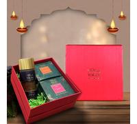 The Good Life Company Festive Flavours Gift Box - (Premium Tea + Coffee) (100 Gm, 16 x 2N) Pack of 3