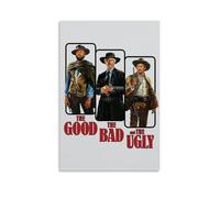 The Good The Bad And The Ugly Vintage Movie Fan Art - Poster decorativo da parete, per soggiorno, camera da letto, decorazione moderna per camera da letto, 20 x 30 cm