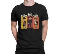 The Good The Bad & The Ugly Movie Tshirt Graphic Men Tops Vintage Homme Summer Clothes Cotton Harajuku