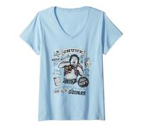 The Goonies Chunk Maglietta con Collo a V