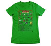 The Goonies Licenza Ufficiale Accessories Mail Order Donna Maglietta (Verde), X-Large