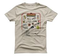 The Goonies Licenza Ufficiale Accessories Mail Order Uomo Maglietta (Cachi), Medium