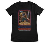 The Goonies Licenza Ufficiale Poster Donna Maglietta (Nero), Medium