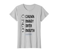 The Goonies Names Maglietta, Donna, Argento, M