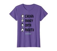 The Goonies Names Maglietta, Donna, Viola mélange, S