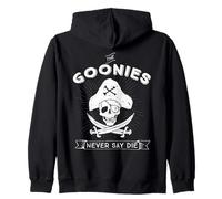 The Goonies Never Say Die Skull Pirate, Divertente Logo Classico degli Anni '80 Felpa con Cappuccio