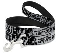 The Goonies Pet Leash, Dog Leash, The Goonies Quotes and Icons Collage Gray Blac