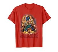 The Goonies Poster Maglietta, Uomo, Rosso, S