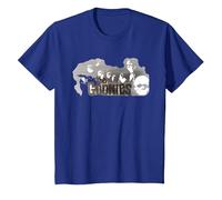 The Goonies Shadow Faces Maglietta, Bambini, Blu Reale, 6 Anni