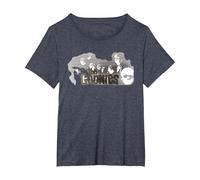 The Goonies Shadow Faces Maglietta, Donna Plus-Size, Pervinca, 1X