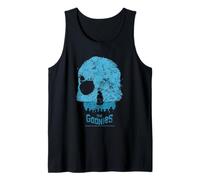 The Goonies Skull Blue Graphic Nostalgia da Collezione Canotta