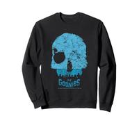 The Goonies Skull Blue Graphic Nostalgia da Collezione Felpa