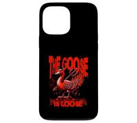 The Goose is Loose Funny Devil Halloween Custodia per iPhone 13 Pro Max