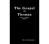 The Gospel of Thomas: Coptic | English Diglot