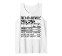 The got somewhere to be cugin nutrition fact fun men women Canotta