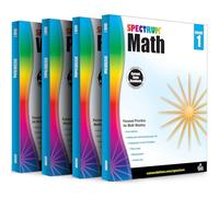 The Grade 1 Series. Spectrum Math Workbook- Volume 2, Spectrum Reading Workbook- Volume 20, Spectrum Phonics- Volume 91, Spectrum Writing- Volume 35 by Spectrum