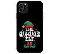 The Gram-Cracker Elf Divertente Natale Corrispondente Gruppo Familiare Custodia per iPhone 11 Pro Max