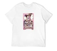 The Grand Budapest Hotel Art T-Shirt, Cotton Tee White M