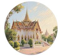 The Grand Palace of Bangkok Puzzle Impossibili 1000 Pezzi Edificio Decorazione Per La Casa. Giochi Rilassamento E Intelligence Per Adulti E Ragazzi Da 14 Anni 1000pcs (67.5x67.5cm)